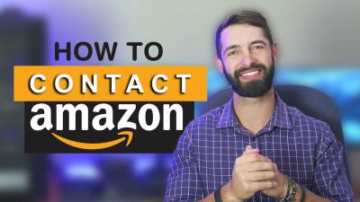 Methods of reaching out to Amazon seller support.