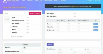 Amazon FBA calculator – How do you calculate your profits and expenses for selling on Amazon