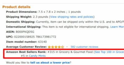 How to Find Amazon Best Sellers Rank